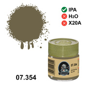 07.354 Jim Scale Alcohol paint color DAK Send Gray RAL 7027, 10 ml.