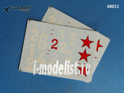48011 ColibriDecals 1/48 Decal for Il-2 early series (Part I)
