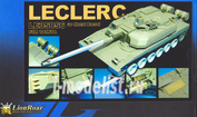 LE35056 Lion Roar 1/35 Kit of photo-etched parts and metal barrel for tank Leclerc