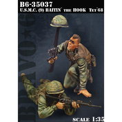 B6-35037 Bravo-6 1/35 U.S.M.C. (9) Baitin' the Hook, Tet'68 / U.S.M.C. (9) Ловлю наживку на крючок, Тет 68