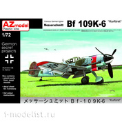AZ7600 AZ Model 1/72 Самолет Messerschmitt Bf 109K-6 
