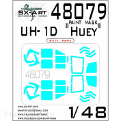 48079 SX-Art 1/48 Окрасочная маска UH-1D 