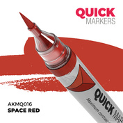 AKMQ016 AK Interactive Маркер QUICK MARKER - Космический красный / Space Red