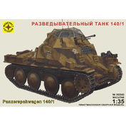 303543 Моделист 1/35 Разведывательный танк 140/1