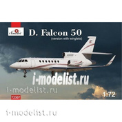 72307 Amodel 1/72 Реактивный самолёт Dassault Falcon 50