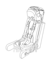 Q 72148 CMK 1/72 add-on Kit VS-1 Ejection Seat for Aero L-39C/ZA (2 pcs)