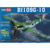 80227 HobbyBoss 1/72 Aircraft Bf109G-10