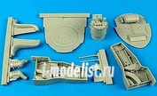 2073 Aires 1/32 add-on Kit F8F-1 Bearcat wheel bays