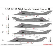 UR32194 UpRise 1/32 Декаль для F-117A Nighthawk 