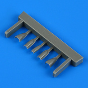 QB48 984 Quickboost 1/48 Air Intakes for Harrier GR. 1/GR.3/AV-8A