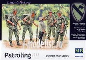 3599 MasterBox 1/35 Patroling, Vietnam War series