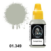 01.349 Jim Scale Arkyl paint for airbrush color Cockpit Grey (MiGG), 20 ml.