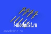 672192 Eduard 1/72 Набор дополнений RS-2US missiles w/ pylons for MiG-21