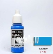70736 Vallejo acrylic Paint `Model Color` Blue fluorescent / Blue Fluorescent