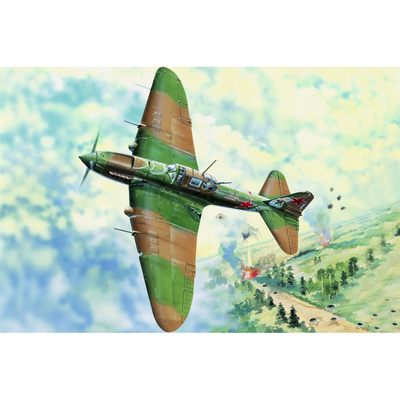83204 HobbyBoss 1/32 Советский штурмовик Ильюшин 2М3