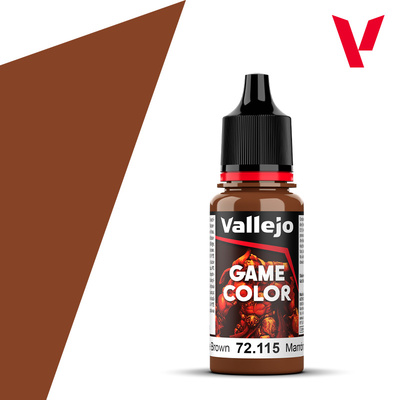 72115 Vallejo Акриловая краска Game Color Гранжевый коричневый / Grunge Brown