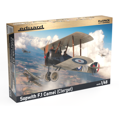 82172 Eduard 1/48 Sopwith F.1 Camel Aircraft (Clerget)