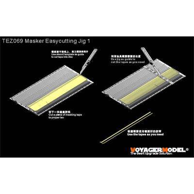 TEZ069 Voyager Model Инстурмент для резки окрасочных масок 1