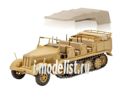 03186 Revell 1/72 Полугусеничный тягач Sd.Kfz. 7