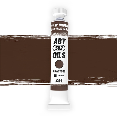 AKABT007 Abteilung 502 Краска масляная Сырая умбра Промышленная земля / Raw Umber Industrial Earth