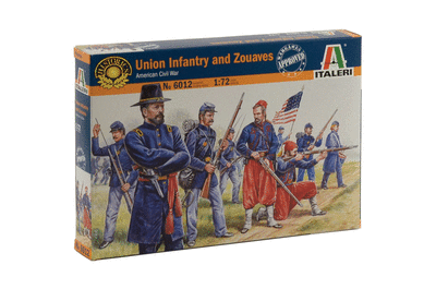 6012 Italeri 1/72 Union Infantry and Zouaves