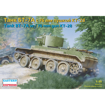 Eastern Express 35114 1/35 BT-7a with 76 mm gun Kt-28