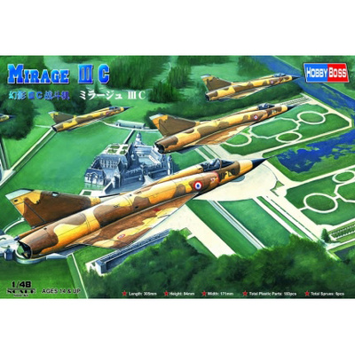 80315 HobbyBoss 1/48 Самолет Mirage Ⅲ C