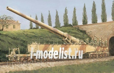 6200 Dragon 1/35 Gun German Railway Gun 28cm K5(E) 