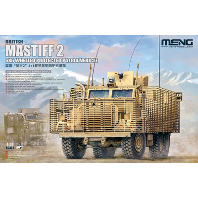 SS-012 Meng 1/35 Британская бронемашина Mastiff 2 6x6