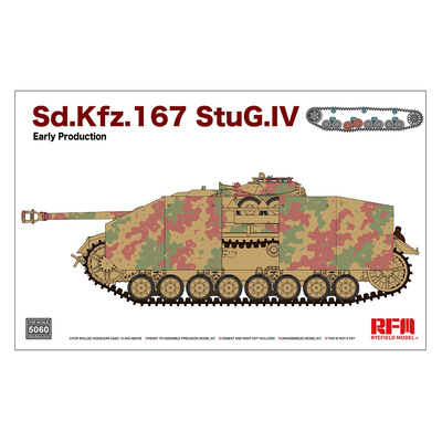 RM-5060 Rye Field Model 1/35 Немецкая САУ Sd.Kfz.167 Stug.IV