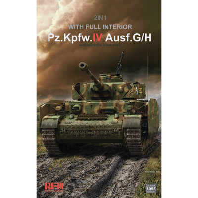 RM-5055 Rye Field Model 1/35 Medium Tank Pz.Kpfw.IV Ausf. G/H
