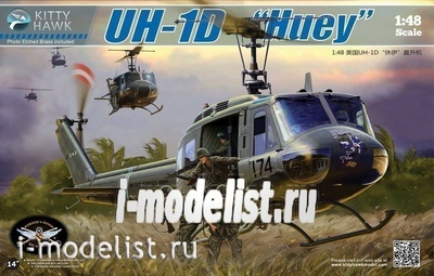 KH80154 Kitty Hawk 1/48 UH-1D/H
