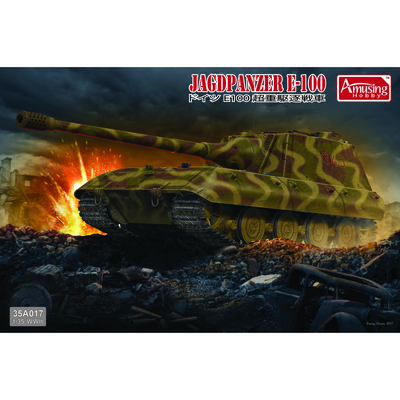 35A017 Amusing Hobby 1/35 JAGDPANZWR E-100