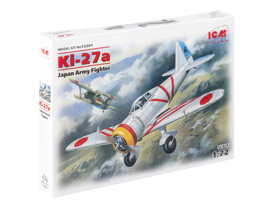 72201 ICM 1/72 Японский истребитель Кі-27а
