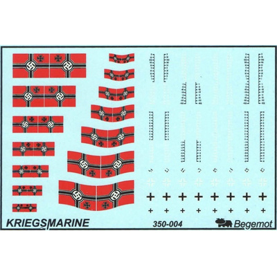 350004 Begemot 1/350 Декаль Немецкий флот