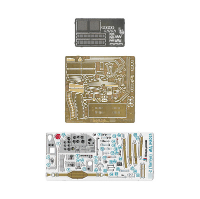 048023 Микродизайн 1/48 Илюшин-2 (Tamiya) цветные приборные доски