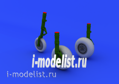 648106 Edward 1/48 add-on Kit Me 262 wheels