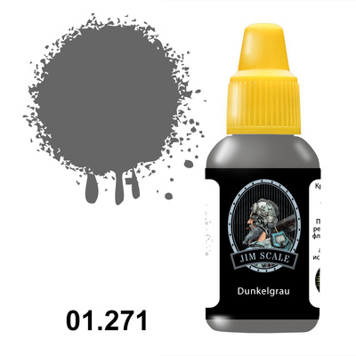 01.271 Jim Scale Краска акриловая цвет Dunkelgrau