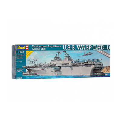 05104 Revell 1/350 Американский десантный корабль-док USS Wasp (LHD-1)