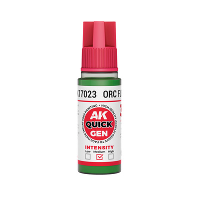 AK17023 AK Interactive Краска акриловая QUICK GEN - Плfromь орка / ORC FLESH