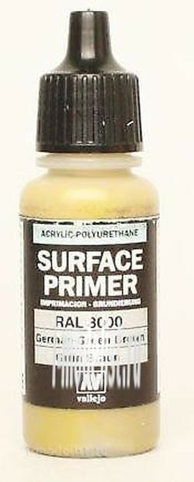 70606 Vallejo Акриловый грунт-полиуретановый/Коричнево-зеленый, 17мл.