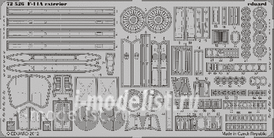 72526 Eduard 1/72 photo etched parts for F-14A exterior (exterior)