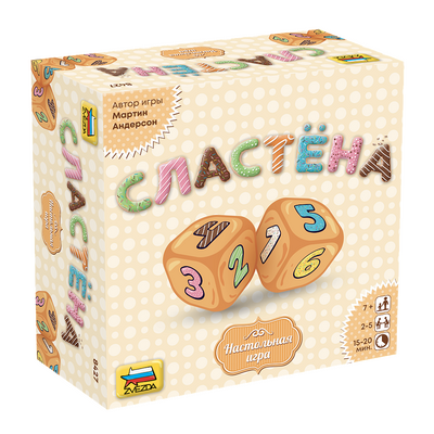 8427 Zvezda Настольная игра Сластёна 