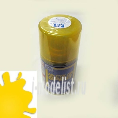 S48 Gunze Sangyo Краска-спрей Clear Yellow (прозрачная желтая)