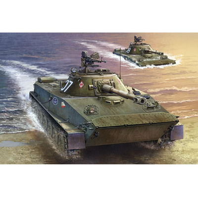 00382 Трубач 1/35 Polish PT-76B Amphibious Tank
