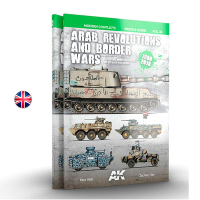 AK286 AK Interactive Книга Арабские революции и пограничные войны, Том III / Arab Revolutions & Border Wars Vol.III