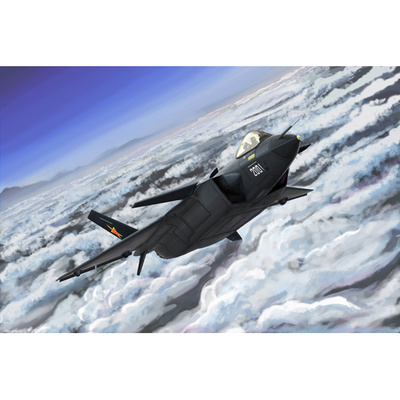 03923 Трубач 1/144 Chinese J-20 Mighty Dragon