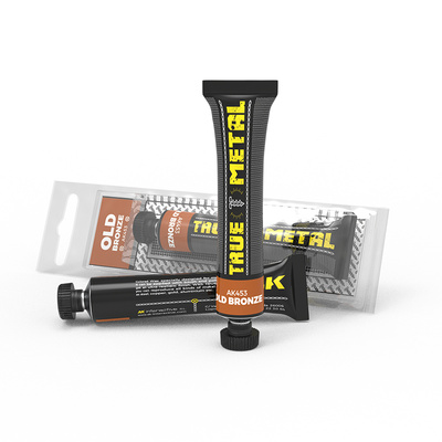 AK453 Ak Interactive Wax paint TRUE METAL OLD BRONZE