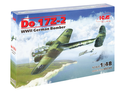 48244 ICM 1/48 Германский бомбардировщик 2МВ Do 17Z-2