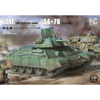 BT-009 Border Model 1/35 Танк 34/76 с экранами